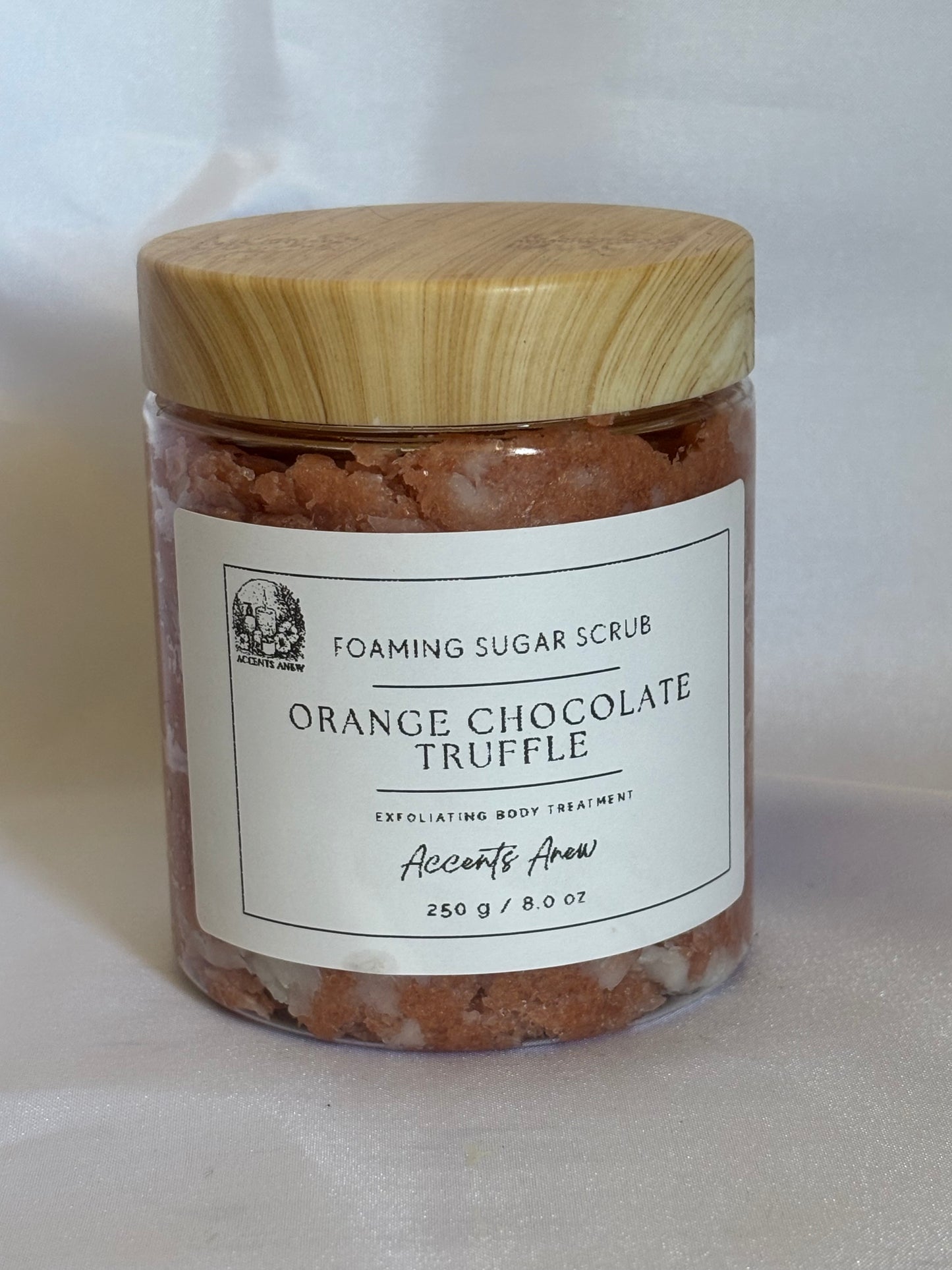 Chocolate Orange Truffle Foaming Sugar Scrub