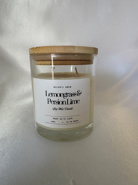 Lemongrass & Persian Lime Candle 180g