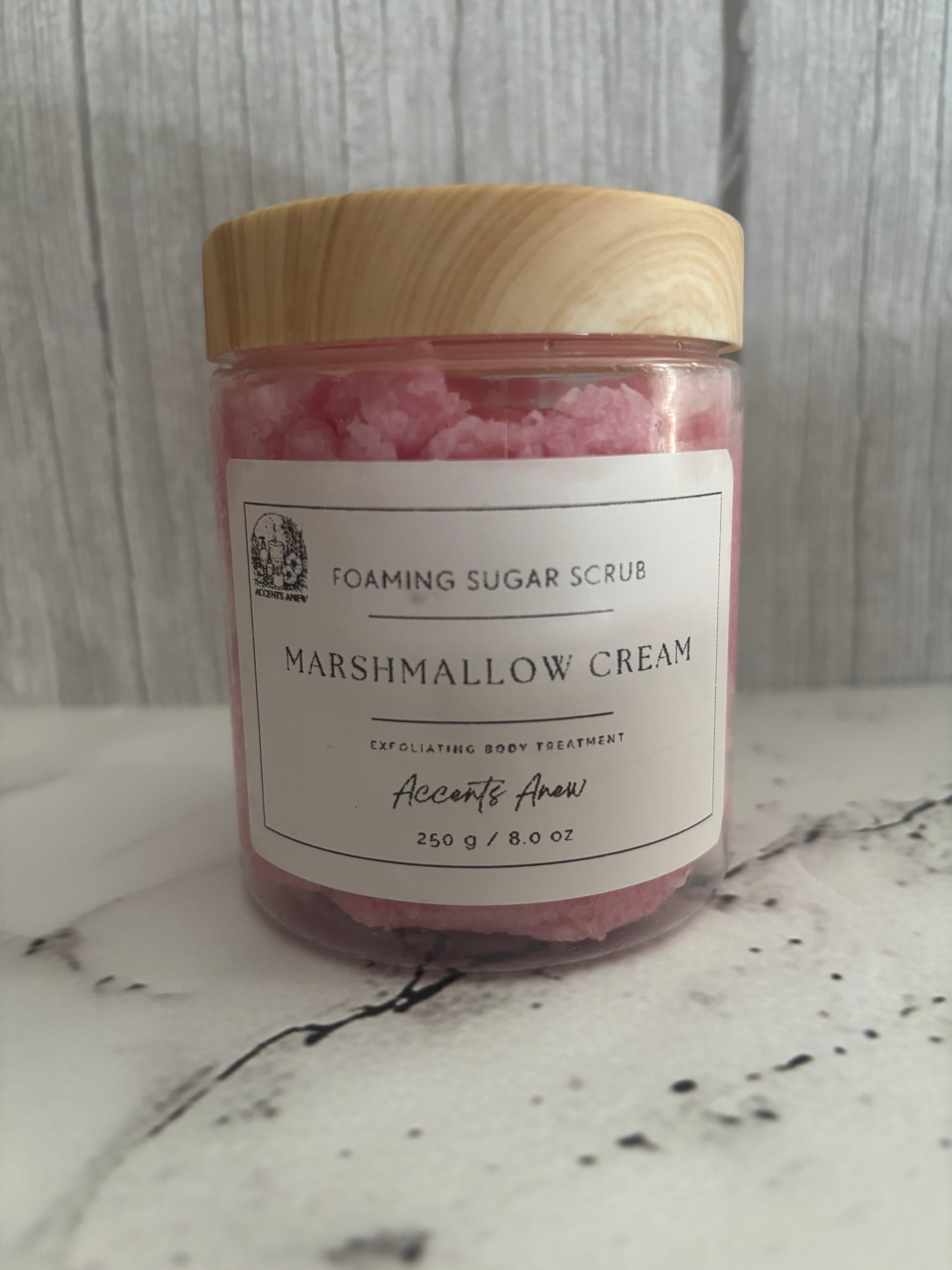 Marshmallow Foaming Sugar Scrub