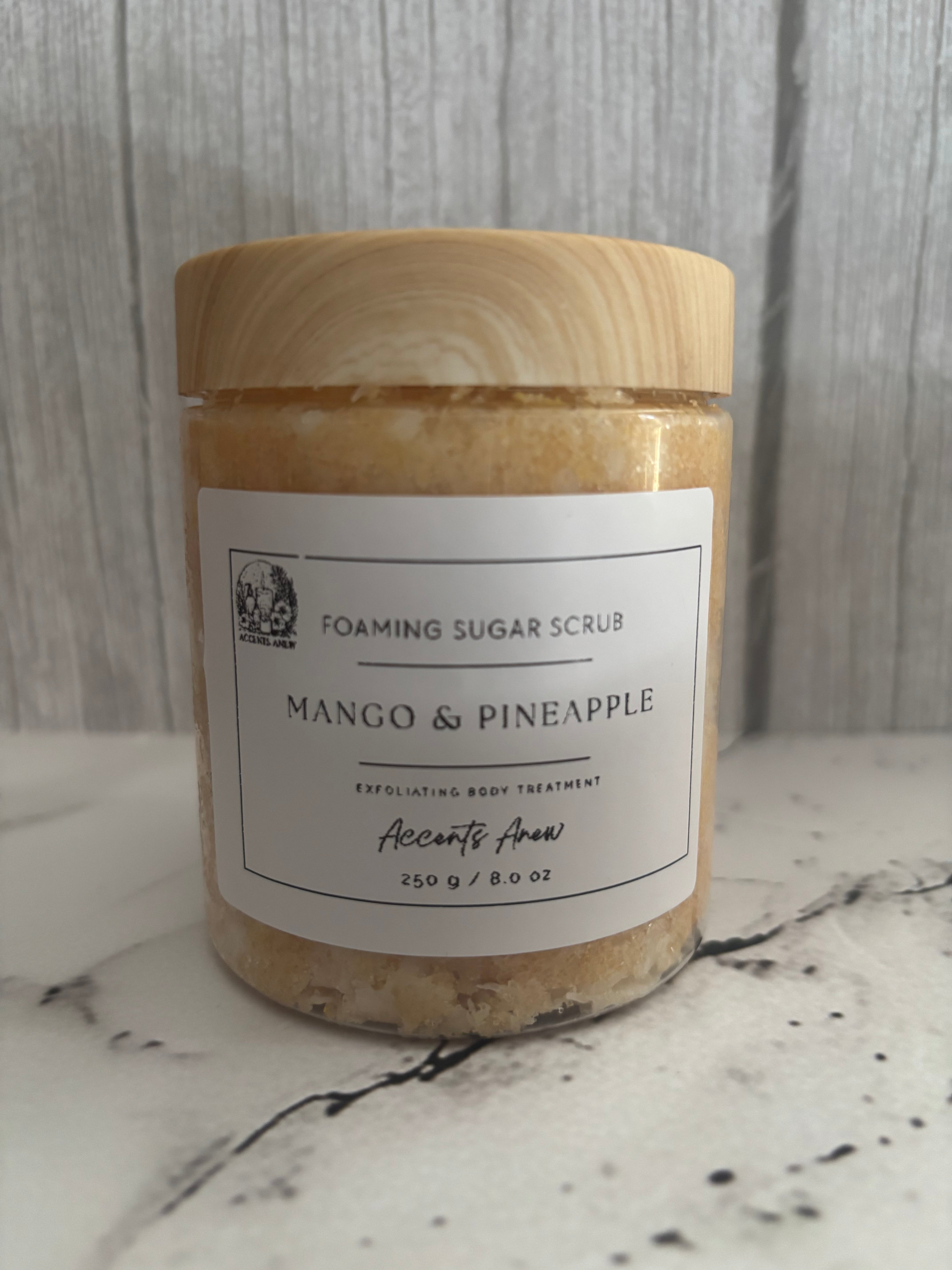 Mango & Pineapple Foaming Sugar Scrub