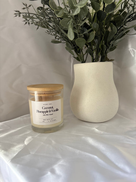 Coconut, Pineapple & Vanilla Candle 180g