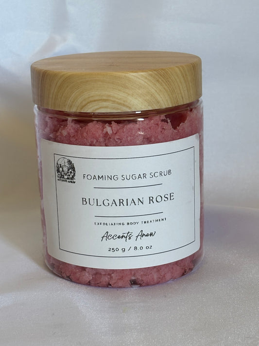 Bulgarian Rose Foaming Sugar Scrub