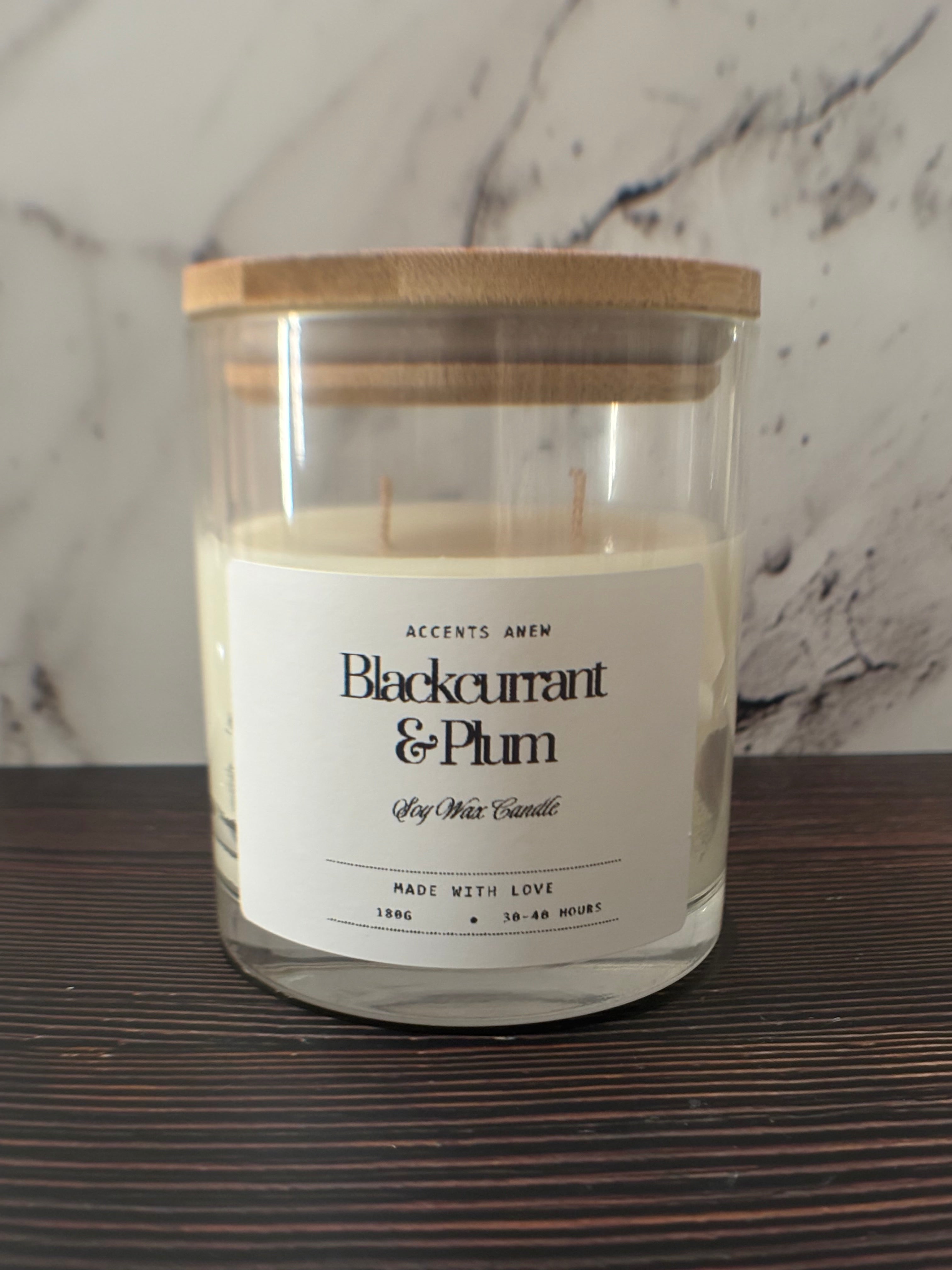 Blackcurrant & Plum Candle
