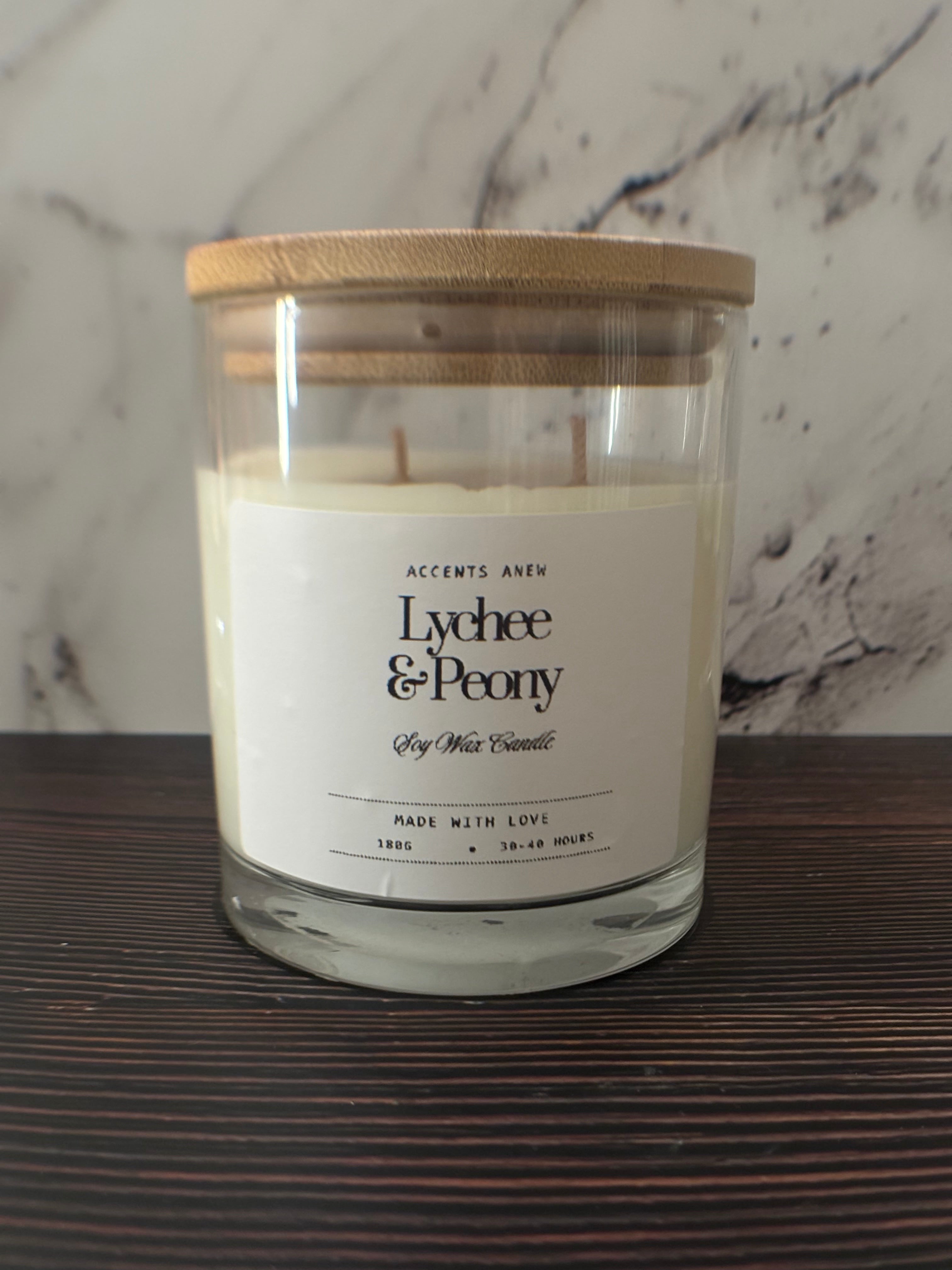 Lychee & Peony Candle