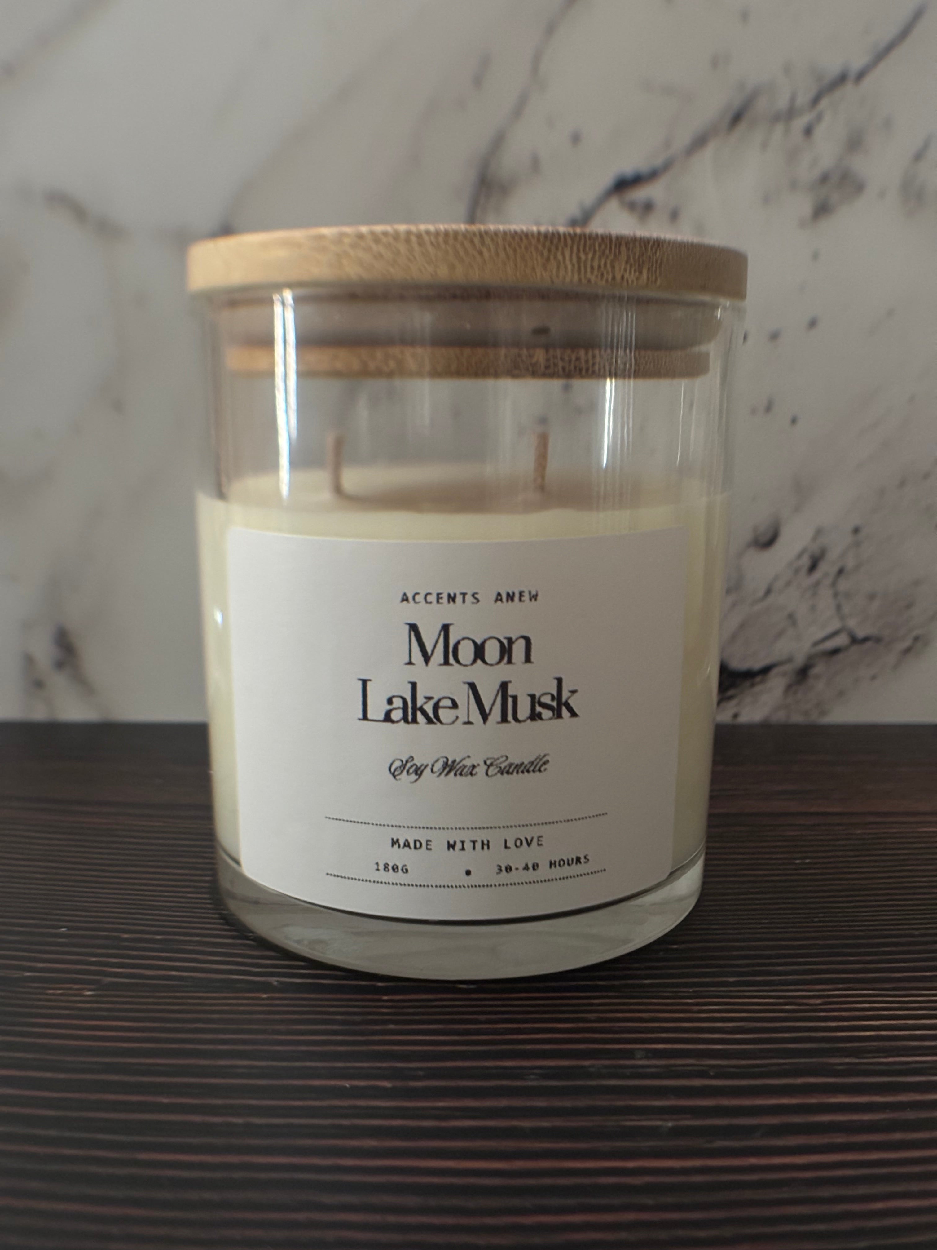 Moon Lake Musk Candle