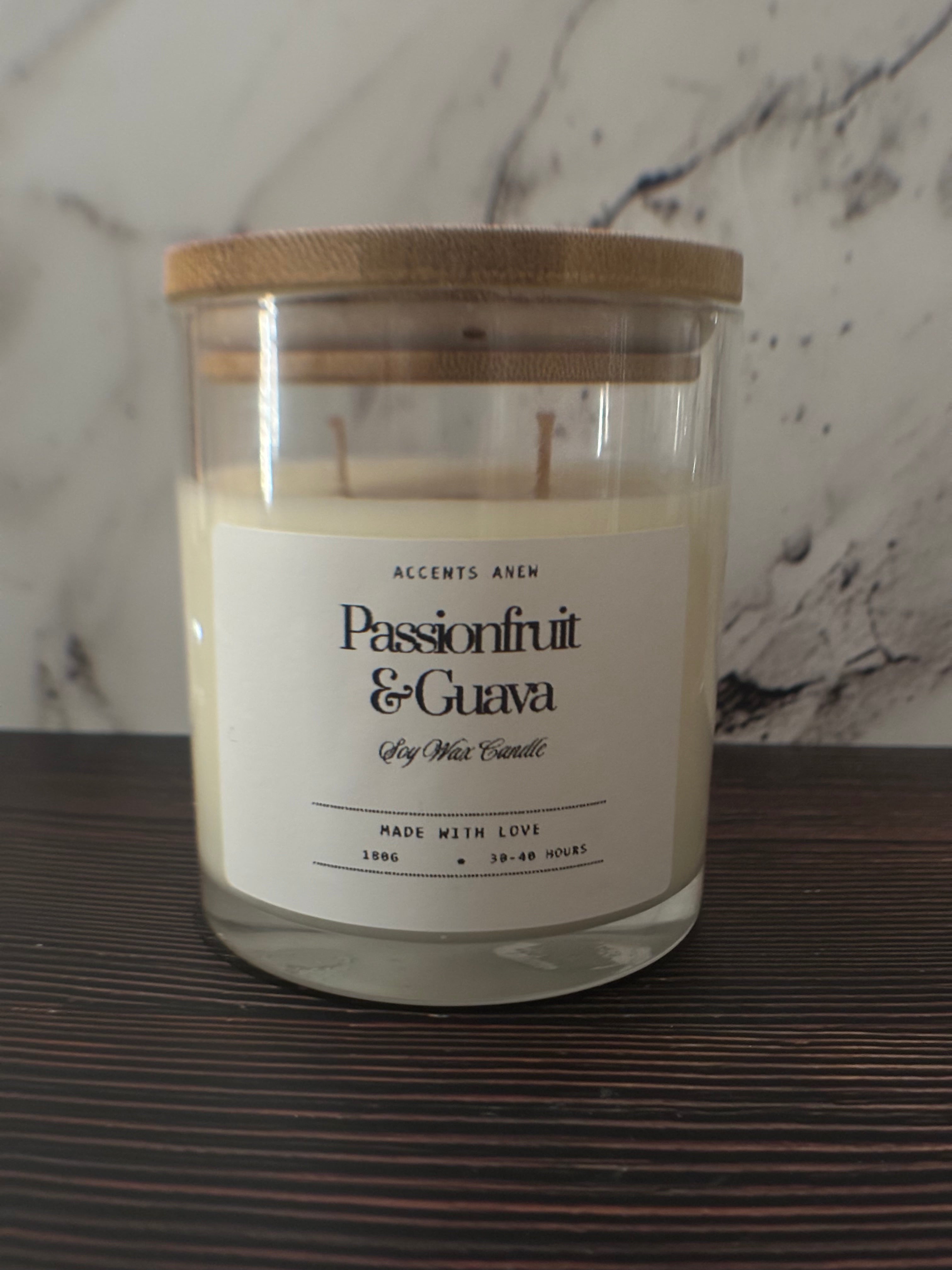 Passionfruit & Guava Candle