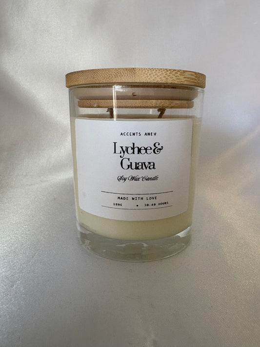 Lychee & Guava Candle 180g